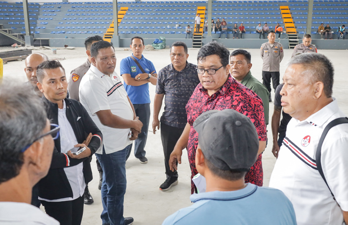 Pemko Pematangsiantar Komitmen Sempurnakan Pembangunan Gedung Merdeka ...